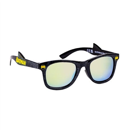 CARTOON Lunettes de soleil pour enfants Batman verres rectangulaires avec protection de filtre UV400