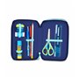 Porte-Stylo Triple Compartiment Complet avec Stylets