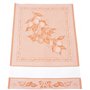 Filet - Lot de 2 torchons de Cuisine en Jacquard avec Insert en Toile Aida 55 Trous à Broder, Parfaits pour sécher la Vaisselle,