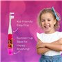 Disney Princess Kit de soins bucco-dentaires pour enfants contenant une brosse à dents clignotante alimentée par piles avec poil