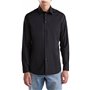 United Colors of Benetton Chemise 5x3luq049, Noir, XL Hommes