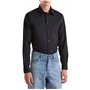 United Colors of Benetton Chemise 5x3luq049, Noir, XL Hommes