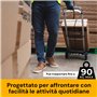 Avilia Porte-Bagages Pliable - Chariot à Chargement à 2 Roues avec Structure en Aluminium et poignée télescopique, idéal pour Co