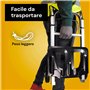 Avilia Porte-Bagages Pliable - Chariot à Chargement à 2 Roues avec Structure en Aluminium et poignée télescopique, idéal pour Co