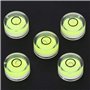 Outils de mesure de niveau à bulle, Akozon 5pcs 15mm de diamètre Mini bulle de niveau rond pour balance
