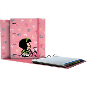 Grafoplas Mafalda Baby Cart Classeur à 4 anneaux avec recharge a4