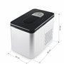 Lacor - 69340 - Machine à Glace NORD - Glacière Electrique - 9 Glaçons en 8 min - Production Automatique et Silencieuse : 12 kg 