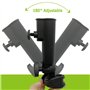 Support de parapluie réglable pour chariot de golf, fixation pour chariot de golf