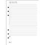 Miquelrius - Rechange agenda anneaux 16 mois (Septembre 2022 Décembre 2023) - Jour par page - Plus 155 x 213 mm (environ A5) - F