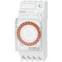 Suevia Interrupteur horaire pour Rail Tension de Fonctionnement: 230 V/AC Dino RD 1 inverseur (RT) 16 A 250 V/AC Programme Quoti