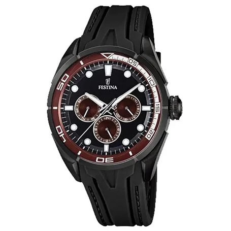 Festina Montre Homme Analogique Quartz avec Bracelet Caoutchouc F16610/D