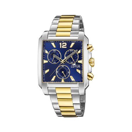 LOTUS Homme Analogique Quartz Montre avec Bracelet en Acier Inoxydable 18852/2