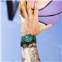 Lotus Montre pour Homme 18976/2 Chrono Boîtier en Fibre de Carbone Noir Bracelet en Caoutchouc Vert