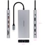 Hub USB NANOCABLE Gris 100 W