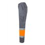 Gris et Orange Fluo
