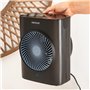 Cecotec Chauffage ReadyWarm 2070 Max Force Smart Black. Chauffage soufflant, 2000 W, 2 niveaux de puissance, 3 modes de fonction