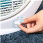 Cecotec - Ventilateur de Sol EnergySilence 4500 Power Box - 45 W, Diamètre 30 cm, 5 Pales, 3 Vitesses et Minuterie Jusqu'à 1 Heu