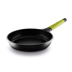 Castey F3-I20 Poêle Induction avec Manche Amovible Fonte Kiwi 20 x 20 x 4