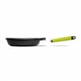 Castey F3-I20 Poêle Induction avec Manche Amovible Fonte Kiwi 20 x 20 x 4,9 cm