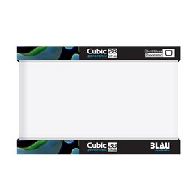 Blau Aquaristic Cubic Panoramic 40 x 25 x 28 cm 28 litres 6300 g