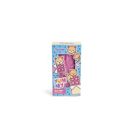 Martinelia Bombe de Bain Tablette de Chocolat Rose pour enfant - Boule de bain effervescente pour Fille - Sans Produits Nocifs