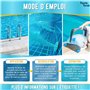 Puerto Verde • Floculant Naturel 20 Traitements. Clarifiant pour Les Grandes Piscines et Les Spas. Éliminateur de Turbidité pour