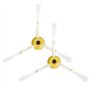 TALENTEC home | 2X Brosse latérale et vis de Remplacement