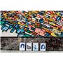 The Prints by Marke Newton Lamina, Papier, Bleu, 29,7 cm x 42 cm