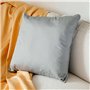 Housse de coussin Naturals Tencel Gris (50 x 50 cm)