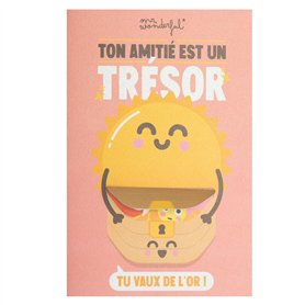 Mr. Wonderful - Carte - Ton amitié est un trésor