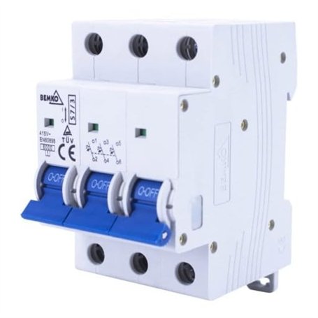 Interrupteur automatique triphasé 32 A C