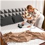 Cecotec Aspirateur à Matelas et Tapisseries à Main Conga Rockstar 3000 Mattress. 300 W, 10 kPa, Lumière Ultraviolette UV-C, Tech