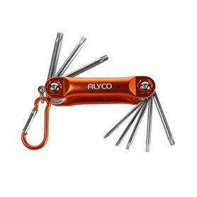 Lot de 8 clés Torx inversées