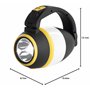 EMOS - Lampe de camping LED multifonctionnelle - portable - 3 types de lumière - 215 lm, max. 305 m - 3 modes d'éclairage - 90 h
