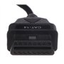 SIXTOL Mechanic Cable 9 - Réduction OBD-II 14 Broches Compatible avec Cat Caterpillar - Adaptateur de Diagnostic - Diagnostic de