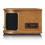 Lenco TCD-2571 Tourne-Disque pour Vinyle - Tourne-Disque Bluetooth avec Haut-Parleur - Radio Dab+ - Lecteur CD - Platine Cassett