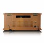 Lenco TCD-2571 Tourne-Disque pour Vinyle - Tourne-Disque Bluetooth avec Haut-Parleur - Radio Dab+ - Lecteur CD - Platine Cassett