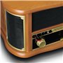 Lenco TCD-2571 Tourne-Disque pour Vinyle - Tourne-Disque Bluetooth avec Haut-Parleur - Radio Dab+ - Lecteur CD - Platine Cassett