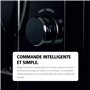 Brabantia Micro-ondes avec Fonction Gril 700W – 13 Programmes Automatiques, 6 Niveaux de Puissance & Minuteur Digital – Noir, BB