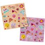 Folat 25032 Groovy Hippie Party-Serviettes-Boho Girlz-33 x 33 cm-20 pièces-Rétro Rainbow Peace pour Décorations