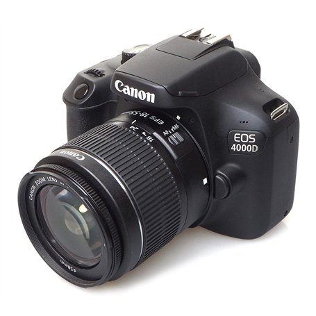 Canon EOS 4000D Kit Ancienne Version Noir (obsolete)
