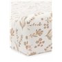 Jollein Housse de matelas à langer en jersey - Bloomy - 50 x 70 cm - 100% coton - Certifié Oeko-Tex - Housse pour matelas à lang