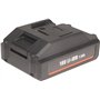FERM Perceuse sans fil 18V 1.5Ah Li-ion 17+1 32Nm - Incl. 2 batteries, éclairage LED - Adaptée pour bois et métal