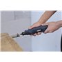 FERM Outil rotatil multifonction 12V sans fil - Batterie Li-ion, 43 accessoires et pinces de serrage inclus