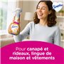 SOUPLINE Spray Brume de Linge Parfum Vanille, Brume Parfumée pour Linge de Maison et Vêtements, Complément Idéal à Votre Lessive