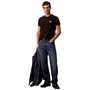 Calvin Klein T-Shirt Manches Courtes Homme Badge Jersey Classic Tee en Coton, Noir (Black), L