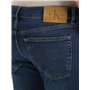 Calvin Klein Jean Slim Taper pour Homme, Denim Dark, 38W / 34L