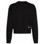 KARL LAGERFELD JEANS Regular Essential Logo Sweat Maillot de survêtement, Blanc, M Femme