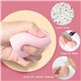12 Pcs Beauty Blender Éponge Maquillage, Eponges à Maquillage Réutilisables pour Fond de Teint, Poudre Libre, Contouring, 3 Form