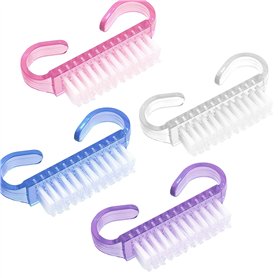 Set de 4 Brosses à Ongles à Manche